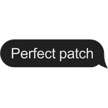 Perfect patch text