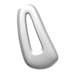 Perky Sideclip in White