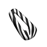 Perky Sideclip in Zebra