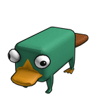 Perry the Platypus Suit
