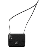 PG' ୨୧ Leather Crossbody w/ Charms 3.0 (Black)