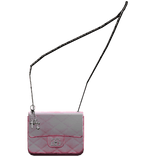 PG' ୨୧ Leather Crossbody w/ Charms 3.0 (Pink)
