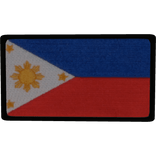 Philippines Flag Patch, Full Colour