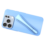 Phone with Lipgloss Blue