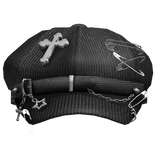 Pierced Y2K Punk Cap (Black)