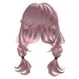 🛍️PigTail Long Hair(Pink)