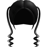 pigtails black ♡ 