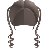 pigtails dust brown ♡ 