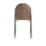 pigtails in light brown