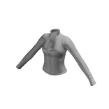 Pilates Yoga Jacket (White)