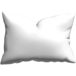 Pillow White Cozy Cute Cutesy Chibi Holdable Left