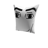 Pillow with a face