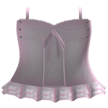 pink 3.0 dress with studs gothic
