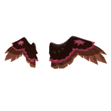 Pink-Accented Sphinx Wings