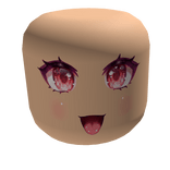 💗 Pink adorable anime Face 💗