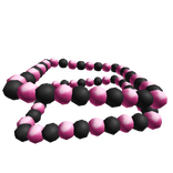 Pink And Black Bead Scene Bracelet (1.0)