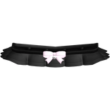 pink and black kitty skirt