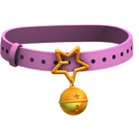Pink & Gold Bell Cat Collar 1.0
