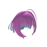 Pink And Teal Menhera Bob