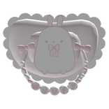  ♡ : pink & white paci