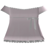 pink and white picnic dress