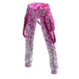 Pink & White Trippy Pants