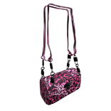 Pink animal print gyaru bag