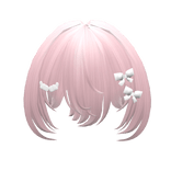 ♡ : pink anime bangs カワイイ