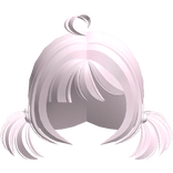 ♡ Pink Anime School Girl Mini Pigtails Hair