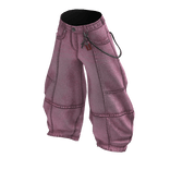 Pink Baggy Ferrari Jeans