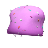 Pink Baggy Oversized Pinned Decora Y2K Beanie
