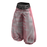 Pink Baggy Skater Zebra Denim