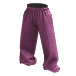 Pink Baggy Studded Grunge Rivet Sweatpants