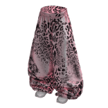 Pink Baggy Y2K Leopard Print Sweats
