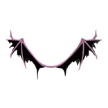 Pink bat Wings 