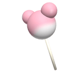 Pink Bear Lollipop