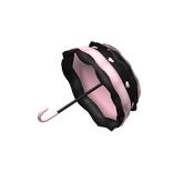 pink black jirai kei kawaii goth umbrella parasol