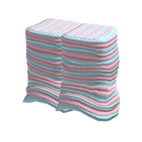 Pink Blue Easter Leg Warmers