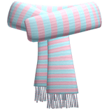 pink blue easter scarf