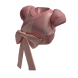 Pink Bow Bunny Crop Top