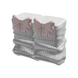 Pink  Bow Leg Warmers 