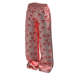 Pink Bow Pajama Pants