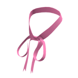 Pink Bow Ribbon Choker