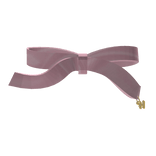 Pink bow with initial