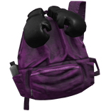 Pink Boxing Glove Grunge Backpack 1.0