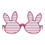 Pink Bunny Glasses