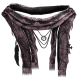 Pink Camo Layered Esoteric Neck Scarf