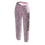 Pink Camo Summer Sweat Pants Print