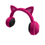 Pink Cat Ear Headphones