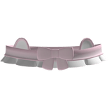 pink cat lace choker